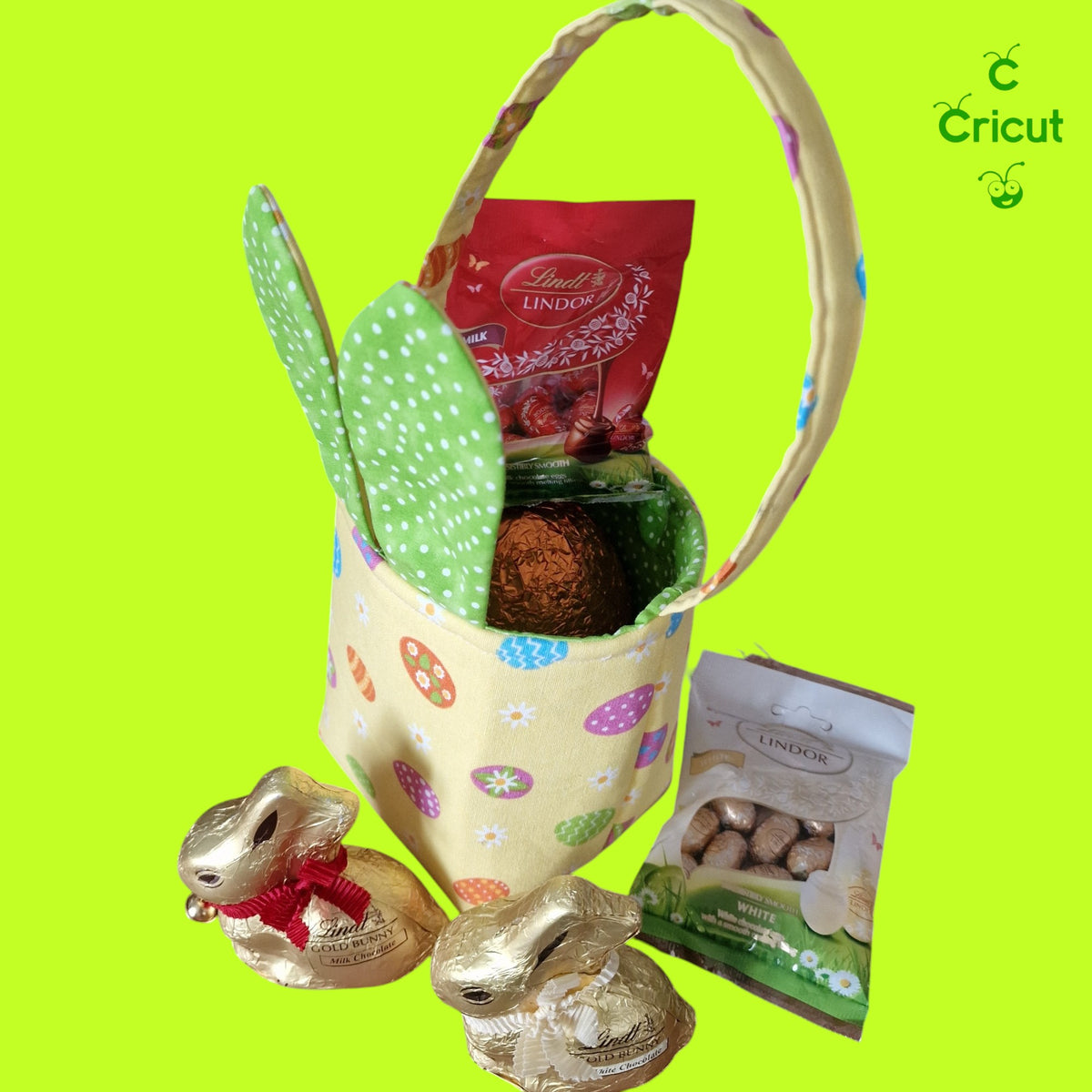 BARNIE Easter Basket Beginner Sewing Pattern with SVG Cutting File for ...