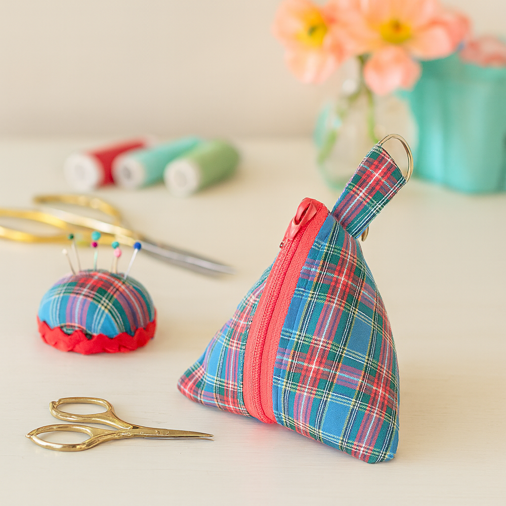 Beginner Sewing Pattern: Pyramid Purse | Easy DIY Accessory - Happy ...