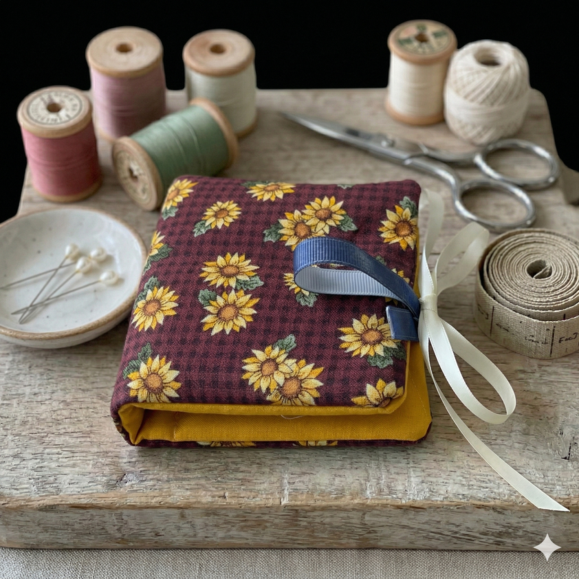 JOSIE Pins and Needle Wallet Beginner Printed Sewing KIT – Happy Days ...