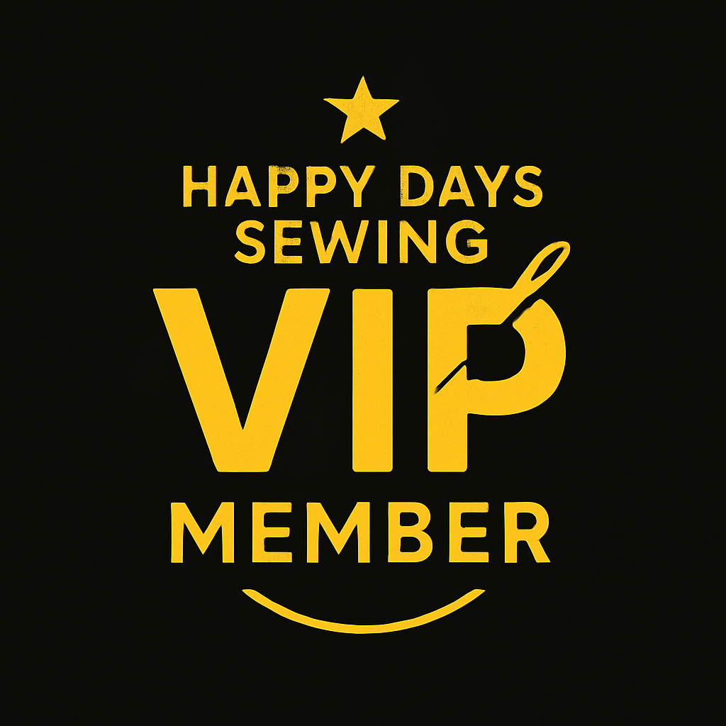 VIP Members Club - Members Area – Happy Days Sewing