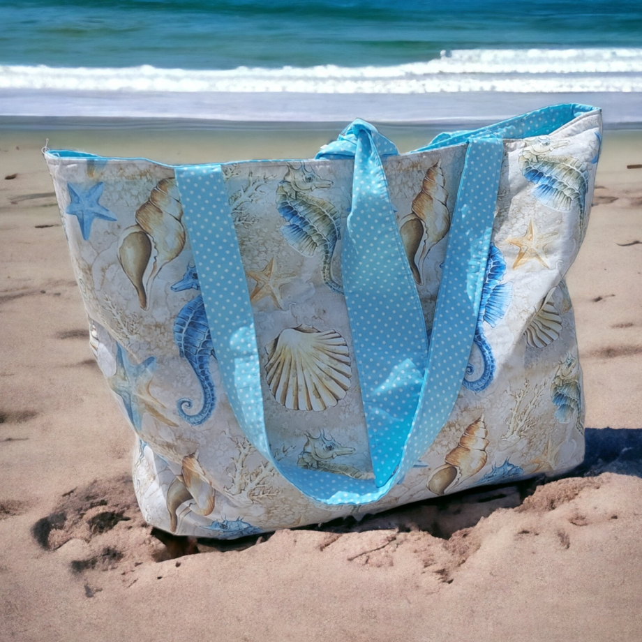 SANDIE Beach Bag Beginner Sewing Pattern