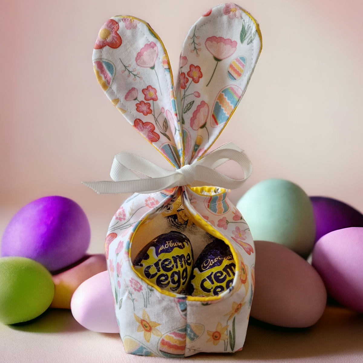 Easter Basket Sewing Pattern with Bunny Ears | BLUEBELL (Printed ...