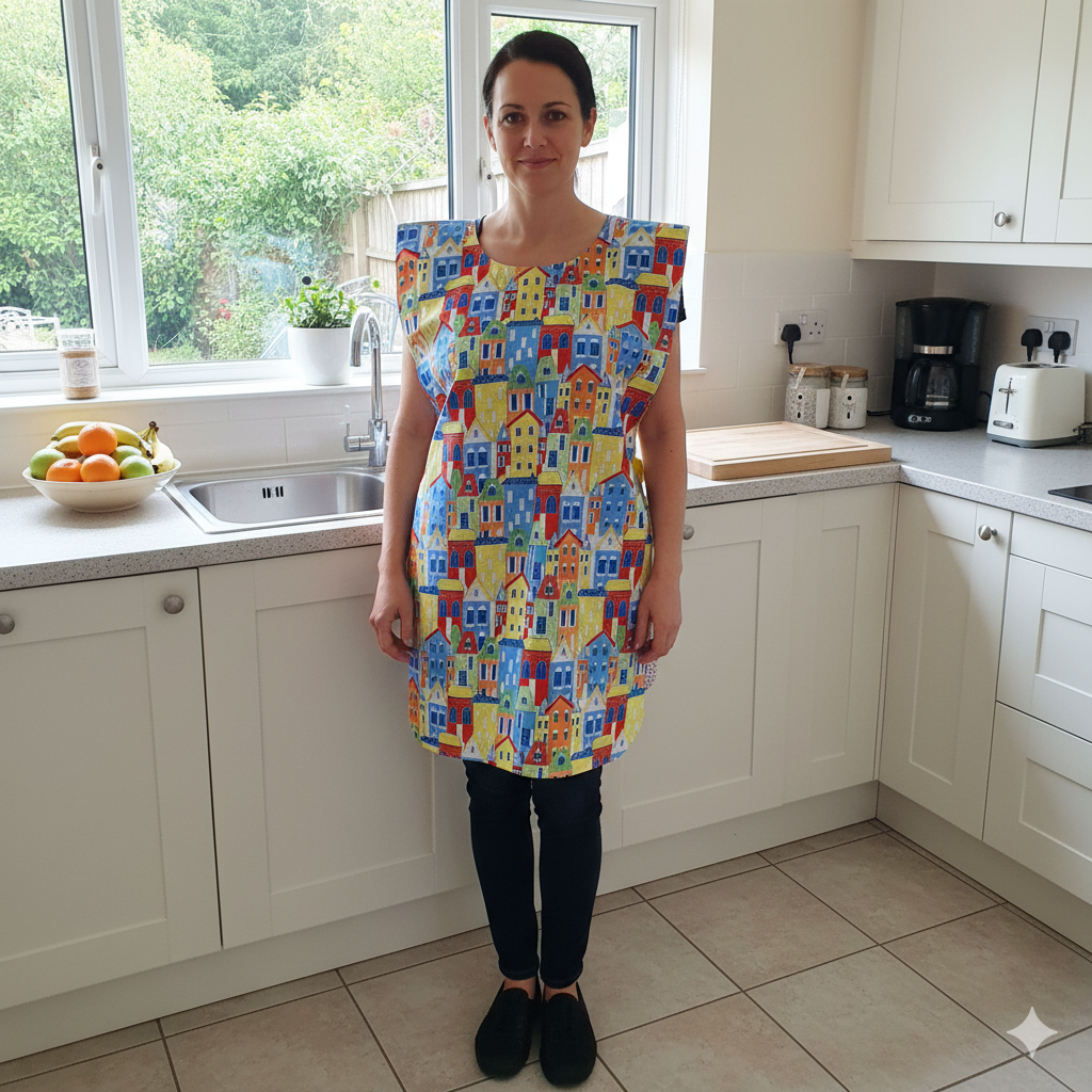 Reversible Adult Tabard Sewing Pattern | TONI (Printed) – Happy Days Sewing